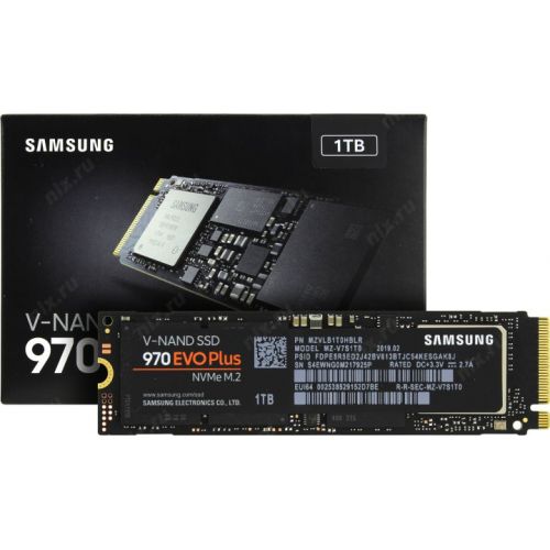 SSD 970 EVO Plus  NVMe M.2 1TB Samsung MZ-V7S1T0BW image