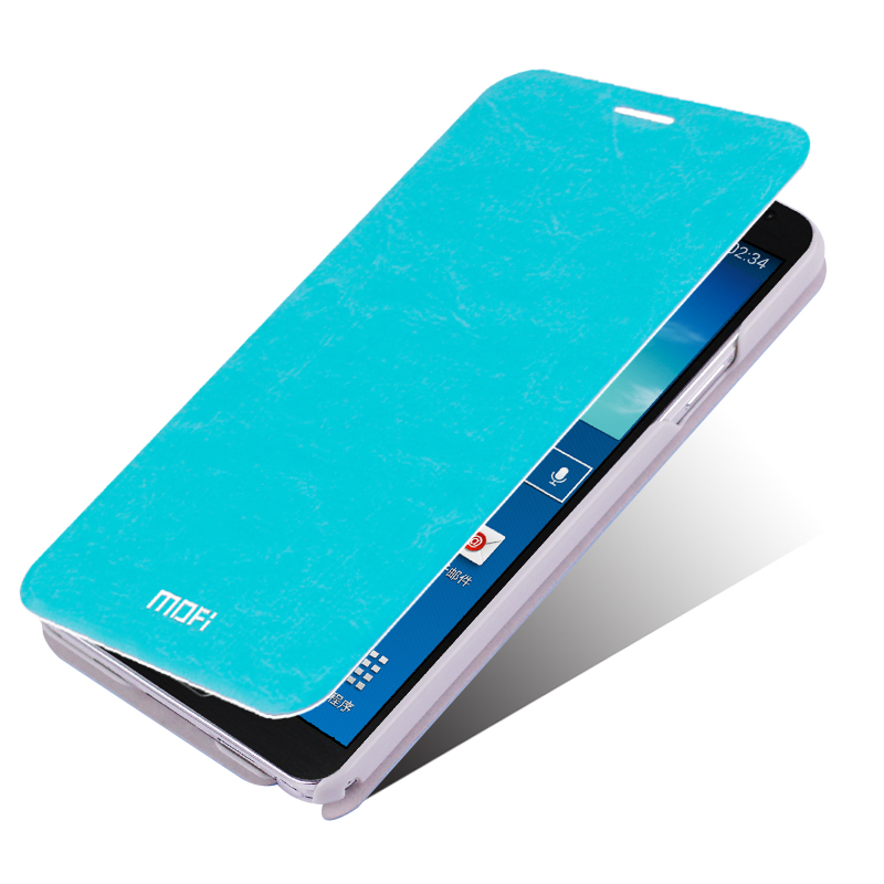 Samsung Galaxy Note 3 Flip Case Blue Mofi image