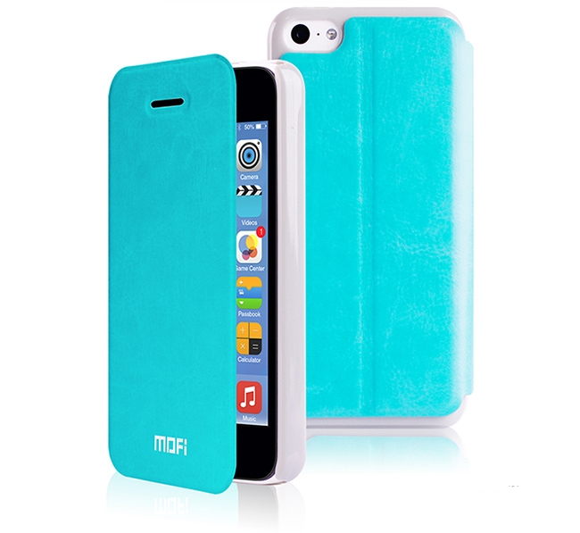 iPhone 5/5s Flip Case Blue image