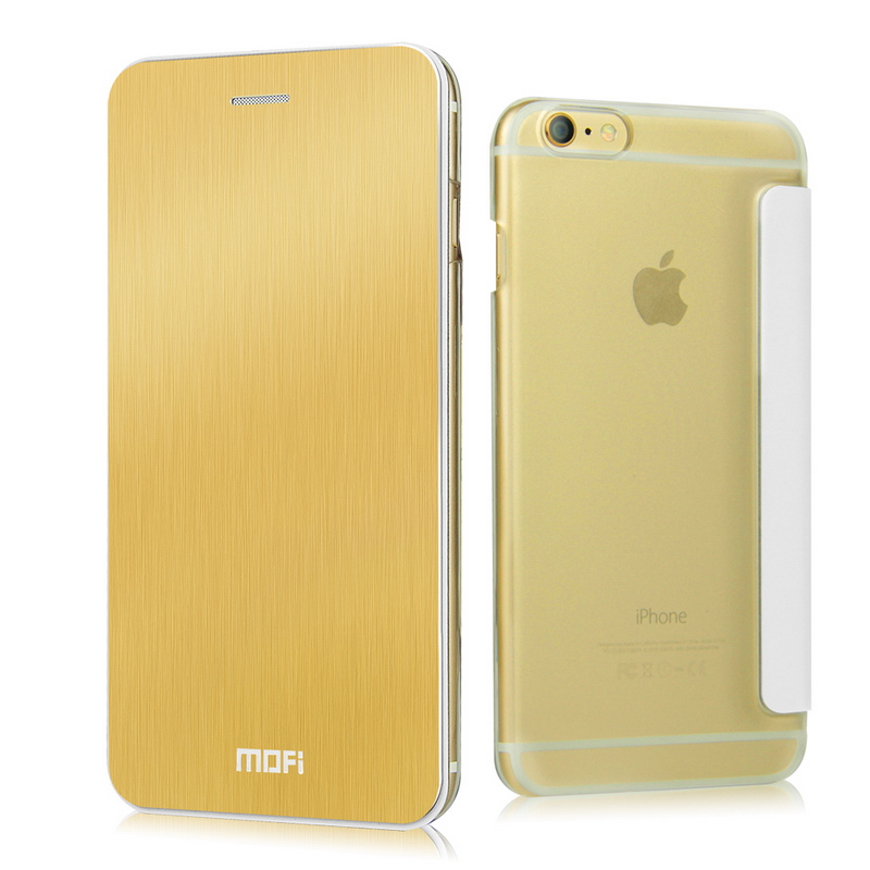 iPhone 6,6S Flip Case Aluminium Gold image