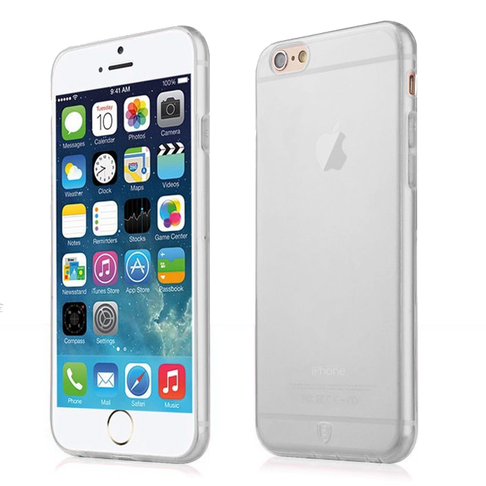 iPhone 6 Plus, 6S Plus 5.5" Silicone Case Ultra Slim 0.5mm Διάφανη image