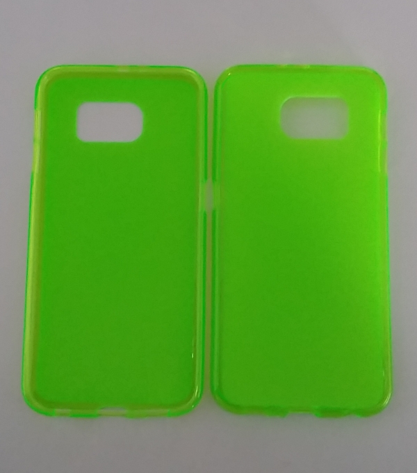 Samsung Galaxy G920 S6 Silicone Case Green image