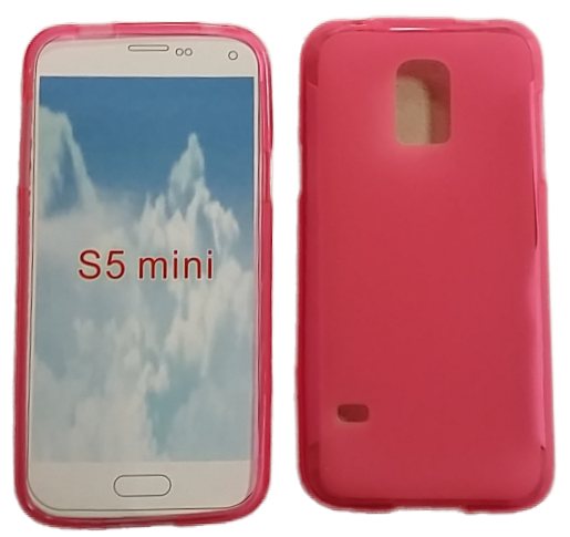 Samsung Galaxy S5 Mini G800 TPU Silicone Case Pink image