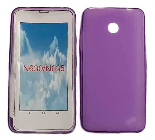 Nokia Lumia 630 TPU Silicone Case Purple image