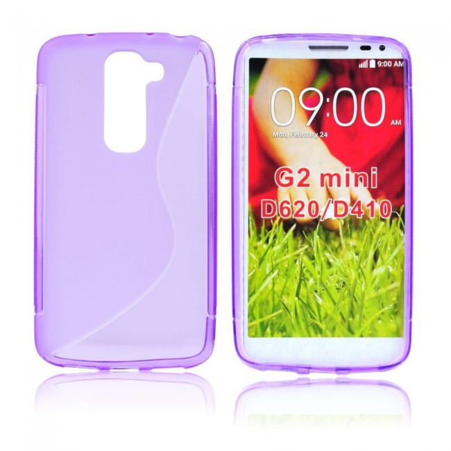 LG G2 Mini TPU Silicone Case Purple S-Line image
