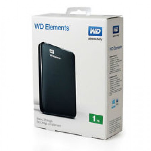 Εξωτερικός Σκληρός Western Digital Elements WDBUZG0010BBK 1TB USB 3.0 2.5" image
