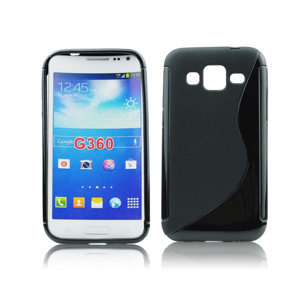 Samsung Galaxy Core Prime G360 Silicone Case S-line Black image