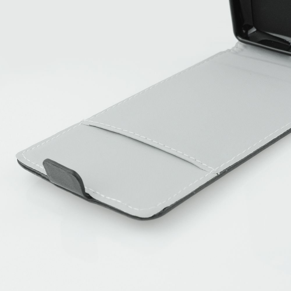 Lenovo Vibe X2 Forcell Slim Flexi Flip Case Vertical Black image