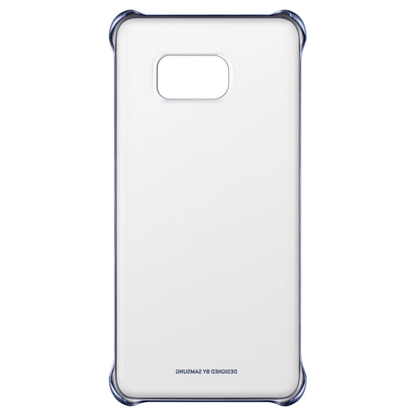 Samsung Galaxy S6 Edge Plus Clear Cover EF-QG928CBE Blue Black image