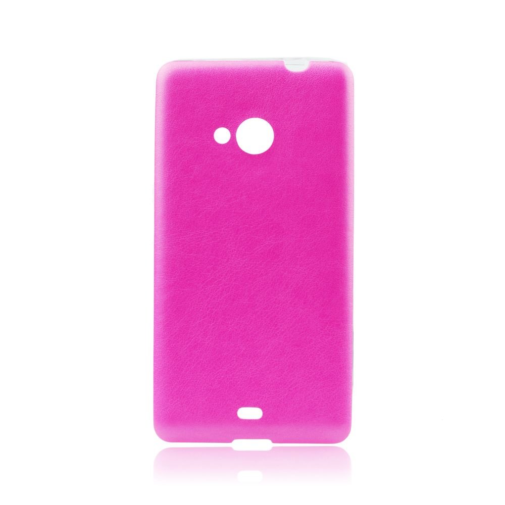 Samsung Galaxy J5 Jelly TPU Leather Case Pink J500 image