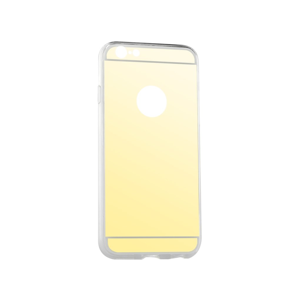 iPhone 6/6S Forcell Mirror Silicone Case Gold image