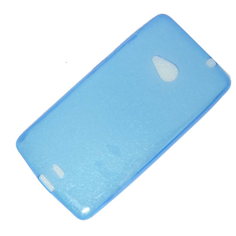 Microsoft Lumia 535 Silicone Case Ultra Slim 0.3mm Blue image