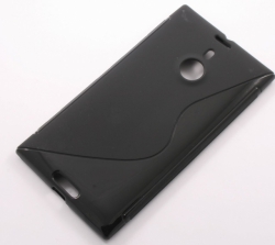 Microsoft Lumia 1520 TPU Silicone Case S-Line Black image
