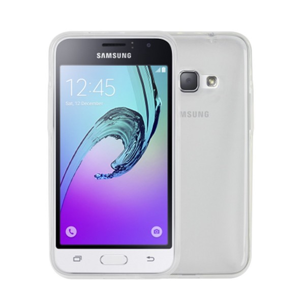 Samsung Galaxy J1 2016 J120 Ultra Slim Silicone Case 0.3mm Transparent image