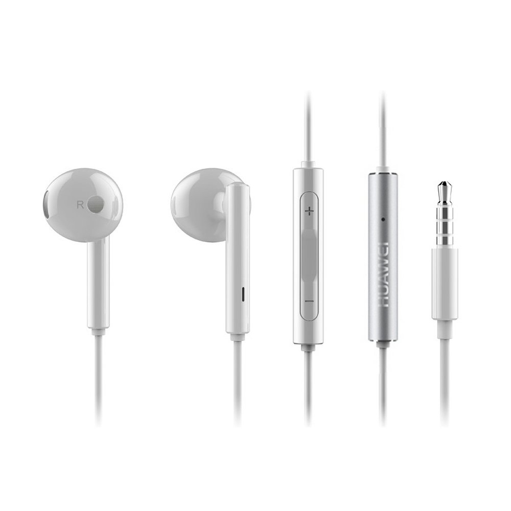 Handsfree Earphones Huawei AM115 White Original ΜΕ ΣΥΣΚΕΥΑΣΙΑ image