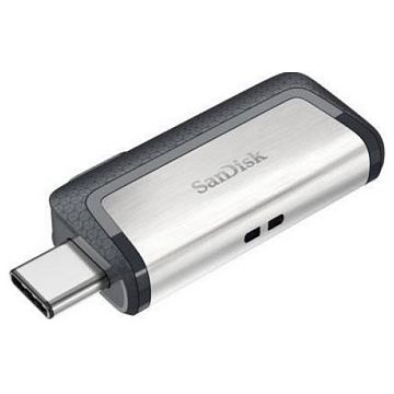 Dual USB 3.1 Drive Type C 16GB Sandisk Black SDDDC2-016G-G46 130Mbps image