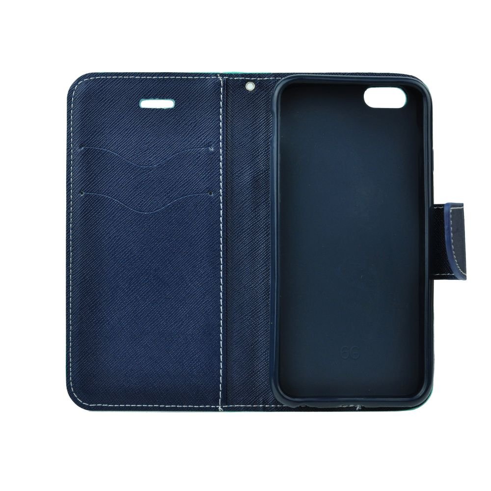 Fancy Diary Flip Case iPhone 4/4S Red-Navy image