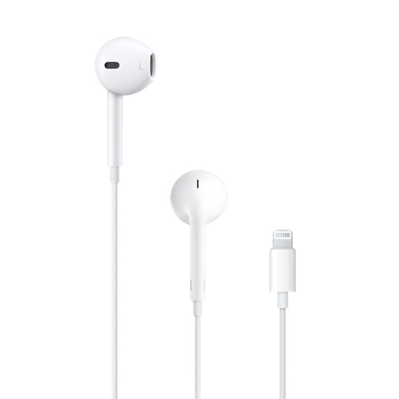 Earpods Apple Lightning Connector MMTN2ZM White Original RETAIL image