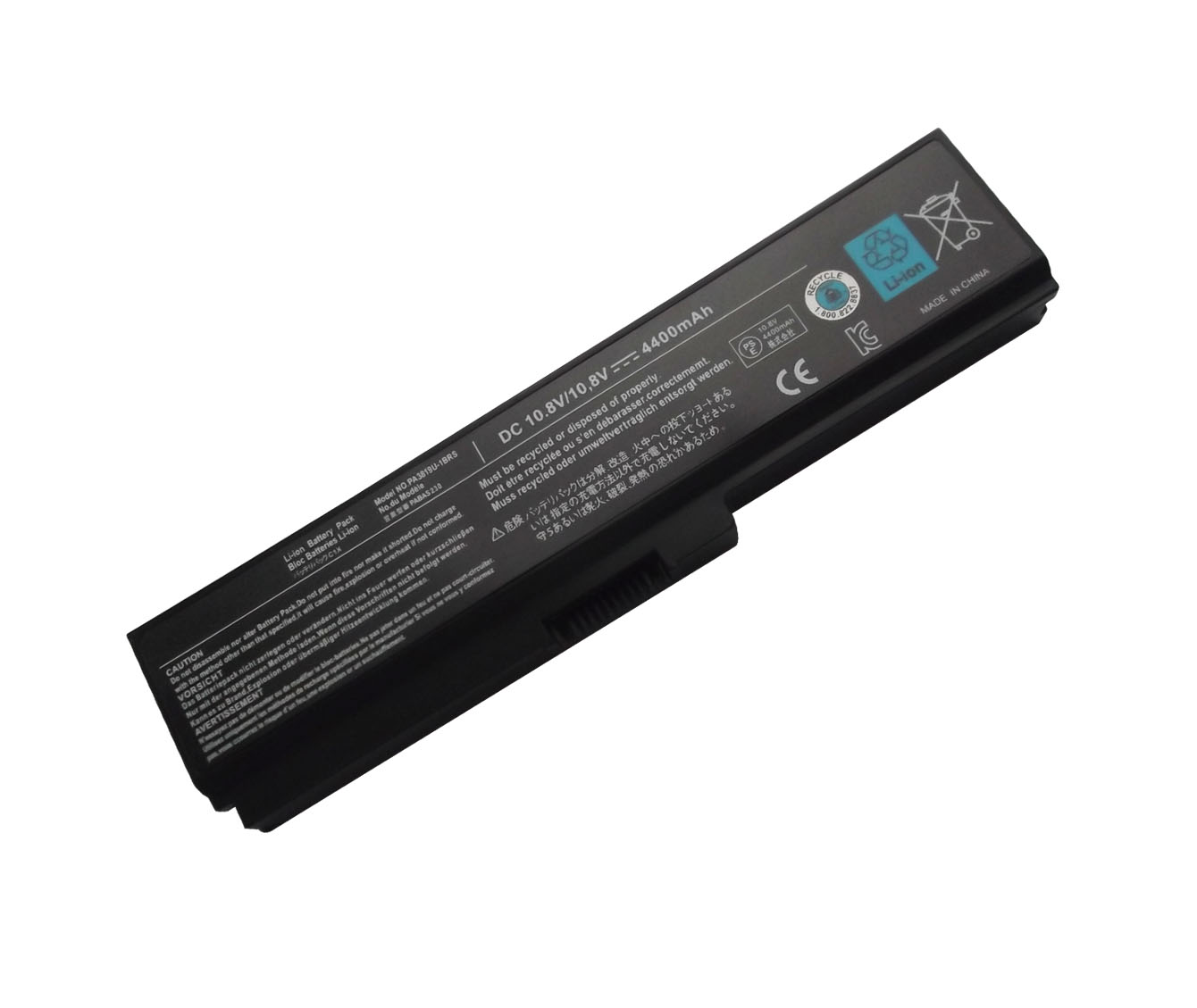 Συμβατή Μπαταρία Για Laptop Toshiba C650, C660 4400mAh Black BAT-028 image