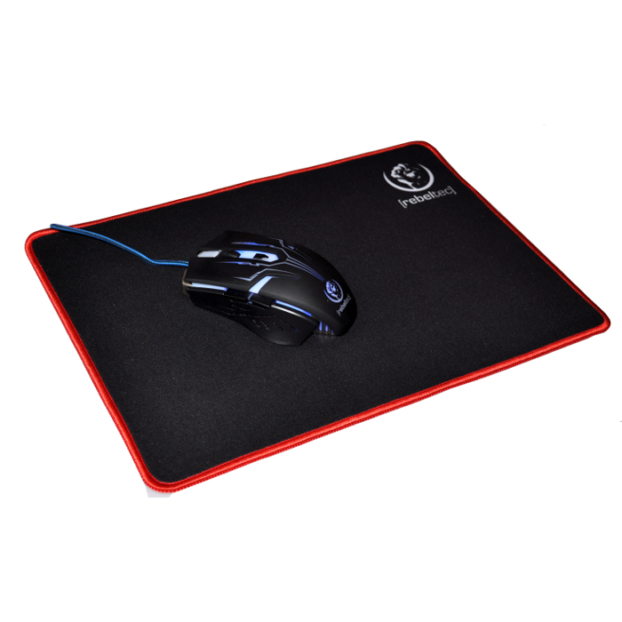 Gaming Mousepad Rebeltec SliderM+ 350x250x3 Black image