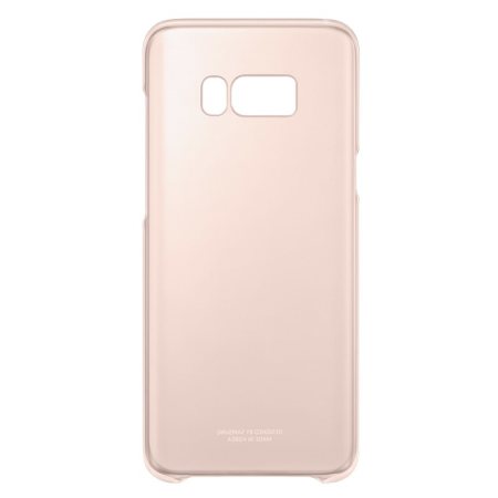 Original Clear Cover Samsung Galaxy S8 Plus G955 EF-QG955CPE Pink image