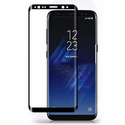Tempered Glass (Full Cover) 9H 0.3mm Samsung Galaxy S8 Plus Black image