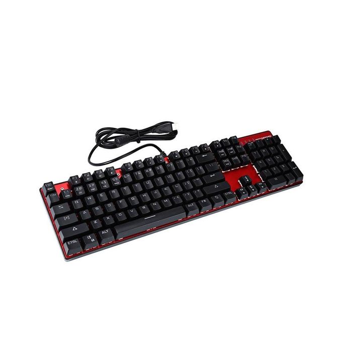 Πληκτρολόγιο Ενσύρματο RGB Backlight Motospeed CK104 Red GR (BLUE Switches) image