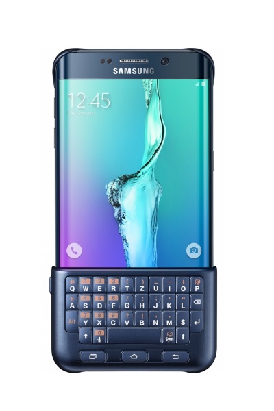 Original Keyboard Cover (Θήκη Με Πληκτρολόγιο) For Galaxy S6 Edge Plus EJ-CG928MBE Black image