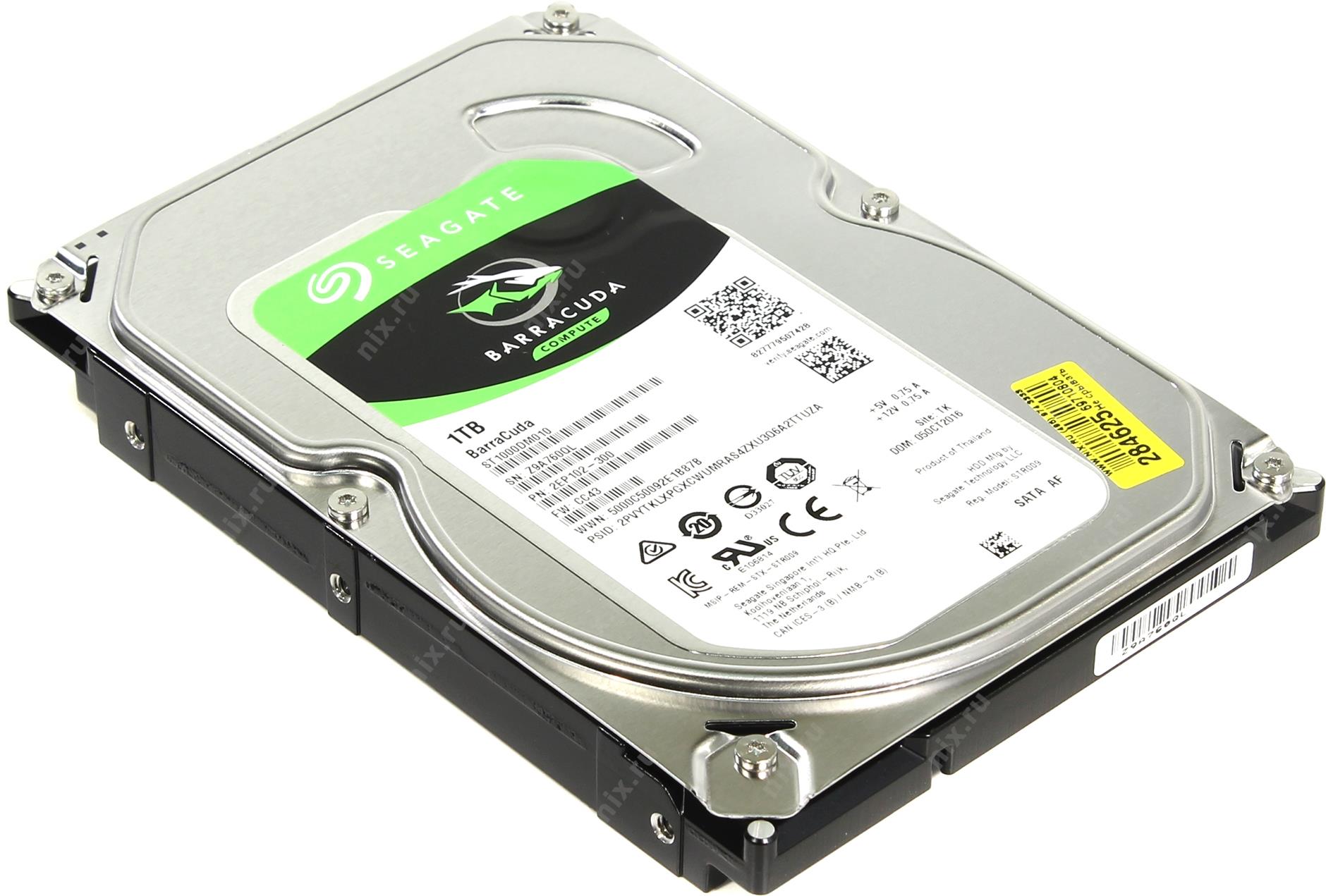 HDD Seagate Barracuda 3.5" 1TB ST1000DM010 image