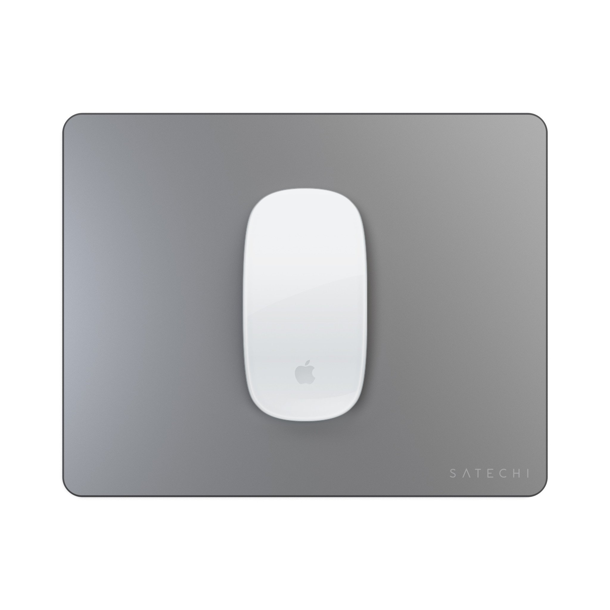 Aluminum Mousepad 23.82x18.90x3.30mm For Apple Satechi Space Gray ST-AMPADM image