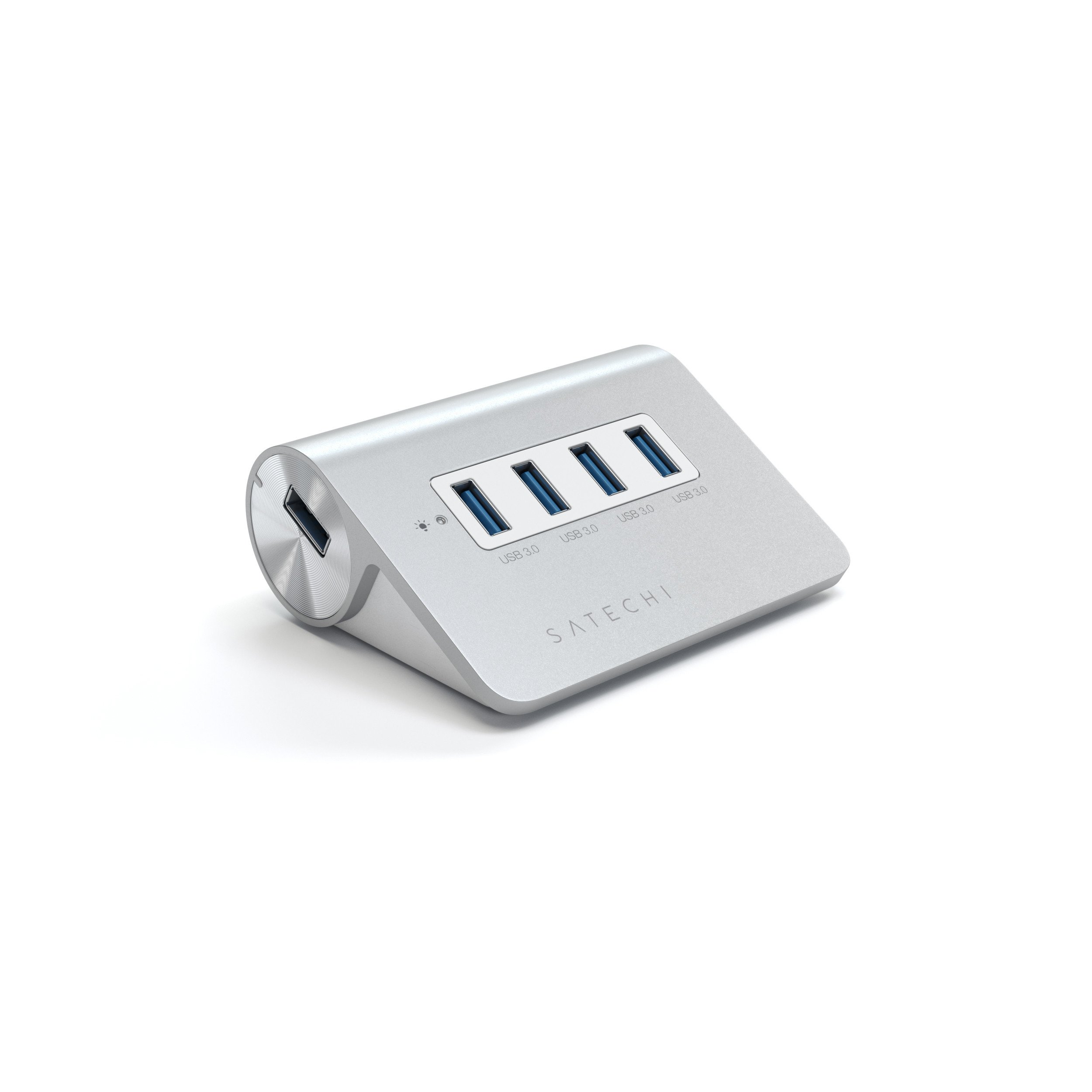 Aluminum 4-Ports USB 3.00 HUB V.2 Satechi Silver ST-UHA34OR image