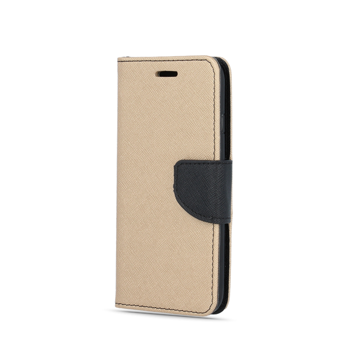 Fancy Flip Case Samsung Galaxy A3 2017 4.7" A320 Gold/Black image