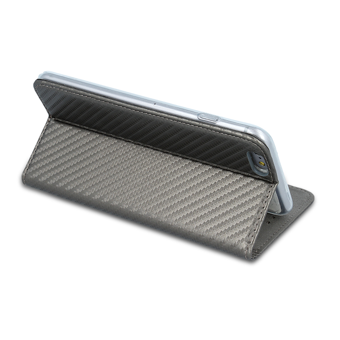 Huawei P10 5.1" Magnet Flip Case Carbon Steel image
