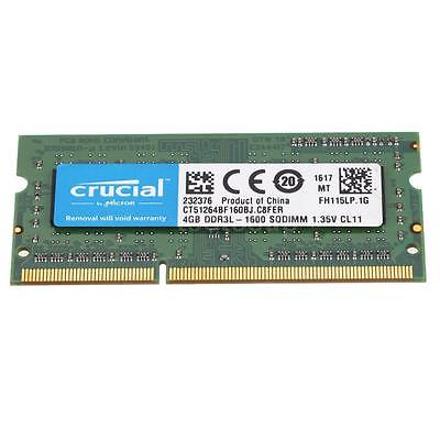 Crucial By Micron 4GB Ram DDR3L Για Φορητό 1600MHz CL11 CT51264BF160BJ image