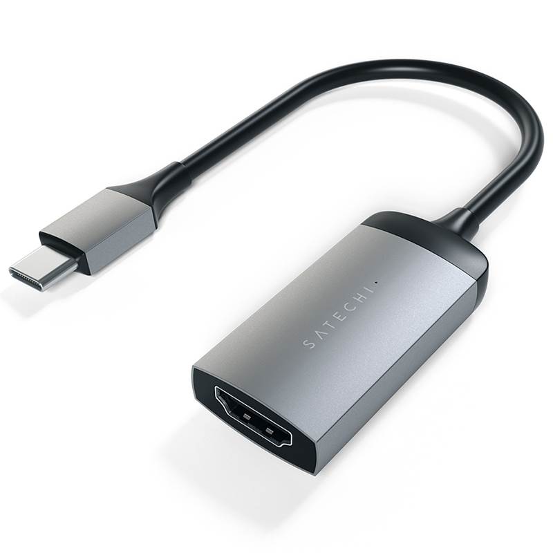 USB C HDMI Adapter 4K Space Gray Satechi ST-TC4KHAM image