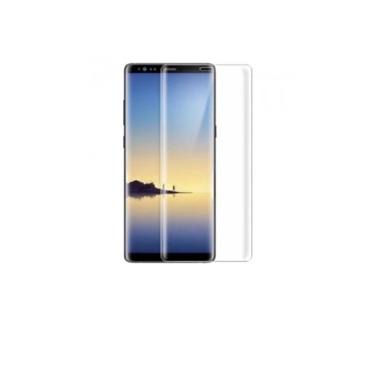 Samsung Galaxy Note 8 Transparent Tempered Glass 9H 3D Full Cover image