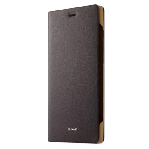 Original Flip Cover Brown Huawei P8 image