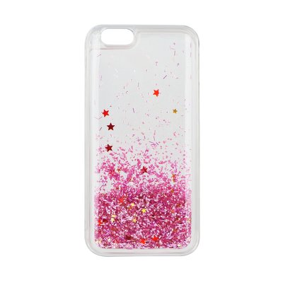 Samsung Galaxy J5 2017 J530FN Liquid Glitter Silicone Case Pink image