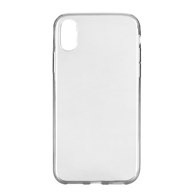 iPhone X Silicone Case Ultra Slim 0.3mm Διάφανη image