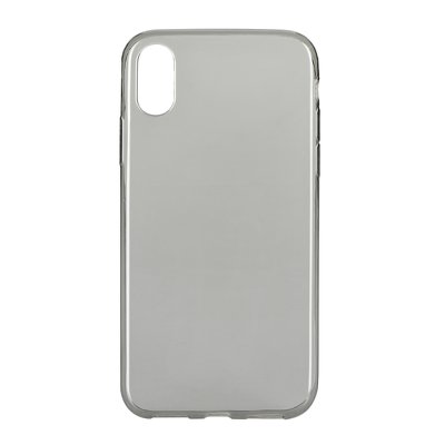 iPhone X Silicone Case Ultra Slim 0.3mm Μαύρη image