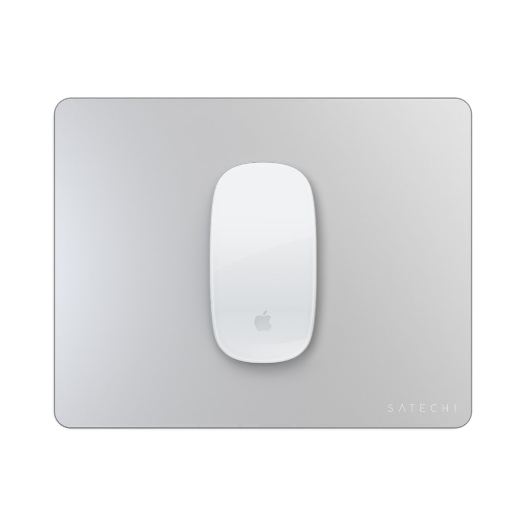 Aluminum Mousepad 23.82x18.90x3.30mm For Apple Satechi Silver ST-AMPAD image