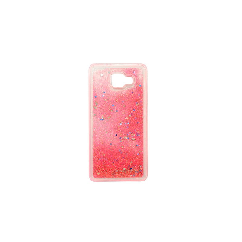 Samsung Galaxy A5 2017 A520 Liquid Glitter Silicone Case Pink image