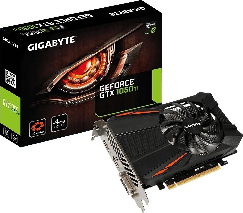 Κάρτα Γραφικών Gigabyte GeForce GTX 1050Ti D5 4GB GDDR5 GV-N105TD5-4GD image