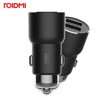 Roidmi 3s Mi Car Charger 2xUSB, FM Transmitter, Bluetooth Full Compatible Edition image