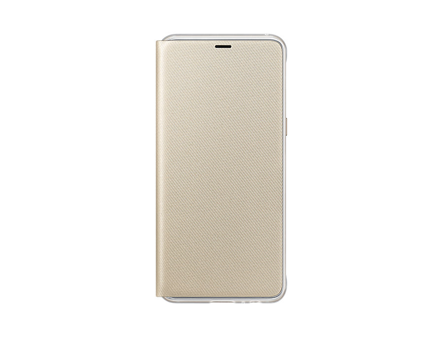 Original Neon Flip Cover Samsung Galaxy A8 2018 A530 EF-FA530PFE Gold image