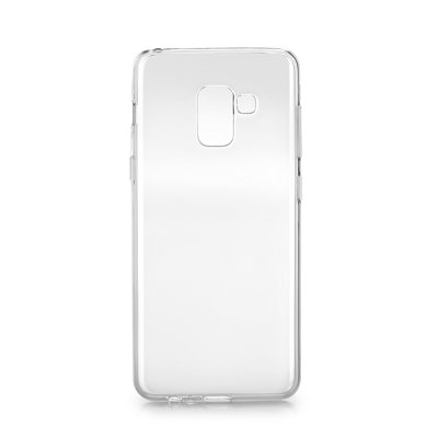 Samsung Galaxy A8 Plus 2018 (A730) 6" Ultra Slim Silicone Case 0.5mm Transparent image