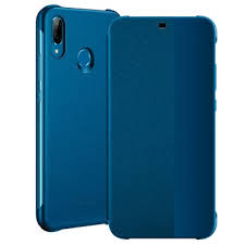 Γνήσια Θήκη Flip Case Για Το Huawei P20 Lite 5.84" Με Παράθυρο Μπλε 51992314 image