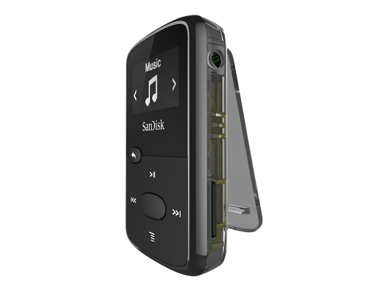 Clip Jam Mp3 Player 8GB Sandisk Black SDMX26-008G-G46K image