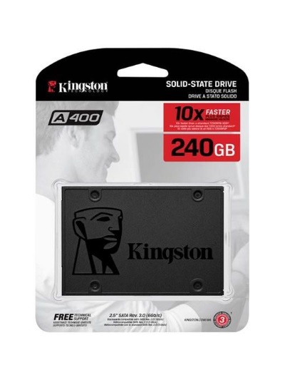SSD A400 240GB Kingston 2.5" Sata III SA400S37/240G image
