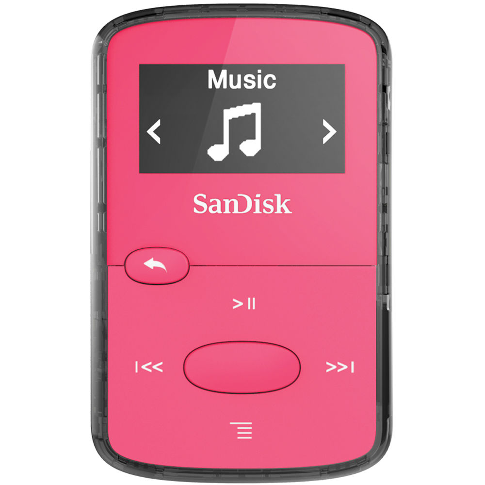 Clip Jam Mp3 Player 8GB Sandisk Pink SDMX26-008G-G46P image